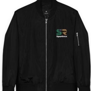 Shop sportrex men's black bomber jacket